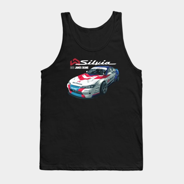 formula drift s15 james deane worthhouse silvia nissa Tank Top by cowtown_cowboy